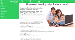 Desktop Screenshot of homesweetlearning.com